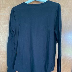 Black Long Sleeve Tee